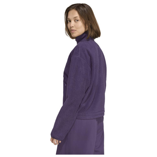 Adidas Γυναικείο φούτερ City Tech High Pile Half-Zip Fleece